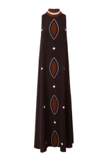 Load image into Gallery viewer, Vestido Kom - Ovalos Choco