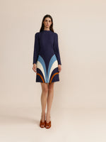 Cargar imagen en el visor de la Galería, Vestido Audrey Corto Tramablue