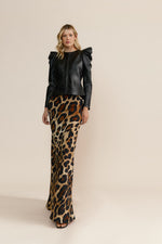 Load image into Gallery viewer, Chaqueta Margot Negra Napa
