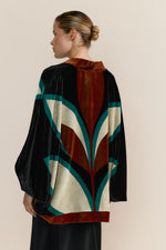 Cargar imagen en el visor de la Galería, Kimono Velvet Foxy
