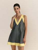 Load image into Gallery viewer, Vestido Sara Anis Arcade