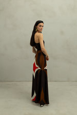 Load image into Gallery viewer, Falda Tatiana Constelaciones Strawberry
