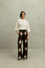Load image into Gallery viewer, Pantalon Willy Constelaciones Coffee