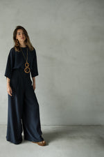 Load image into Gallery viewer, Top Greta Navy