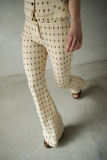 Load image into Gallery viewer, Pantalon Frankie - Ovalos Beige