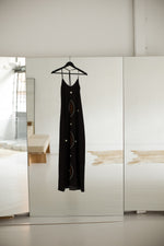 Load image into Gallery viewer, Vestido Ginger Ovalos Choco