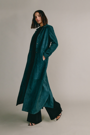 Abrigo Ángela Ante Verde