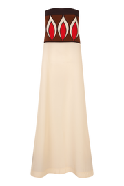 Vestido Adele - Strawberry Coffee