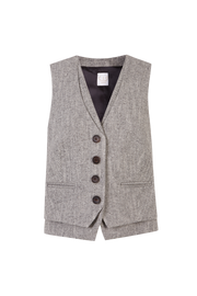 Chaleco Bianca Gris Anis Arcade