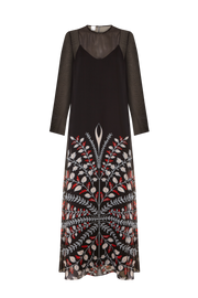 Vestido Claire Bouquet Black