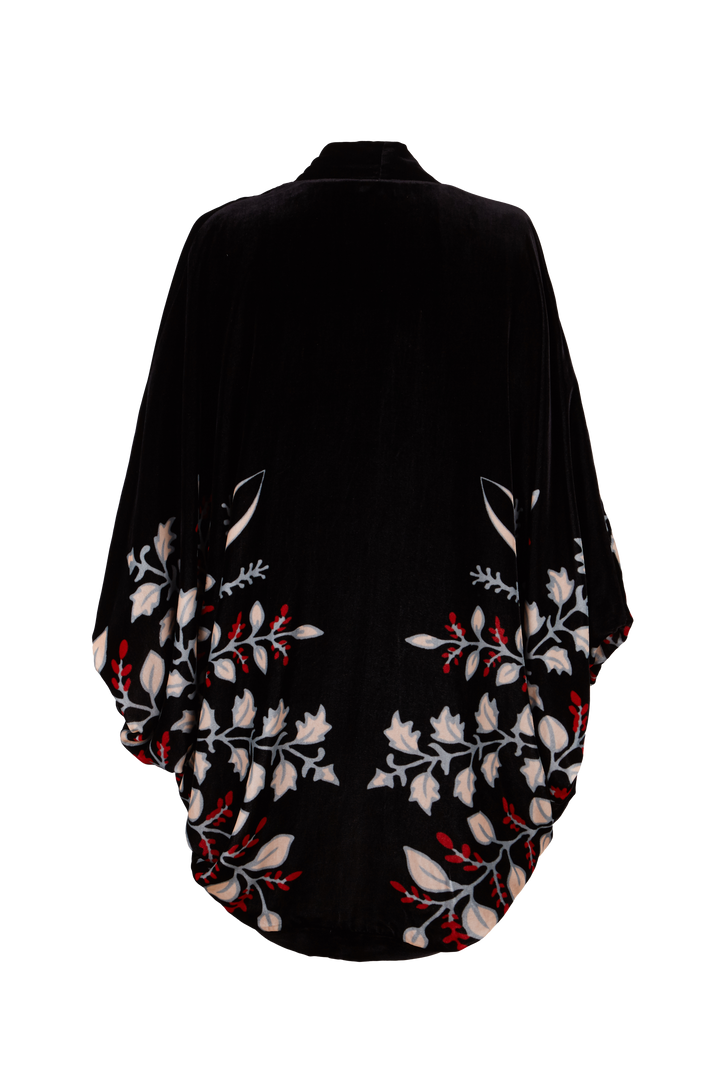 Kimono Nocturno Black Velvet