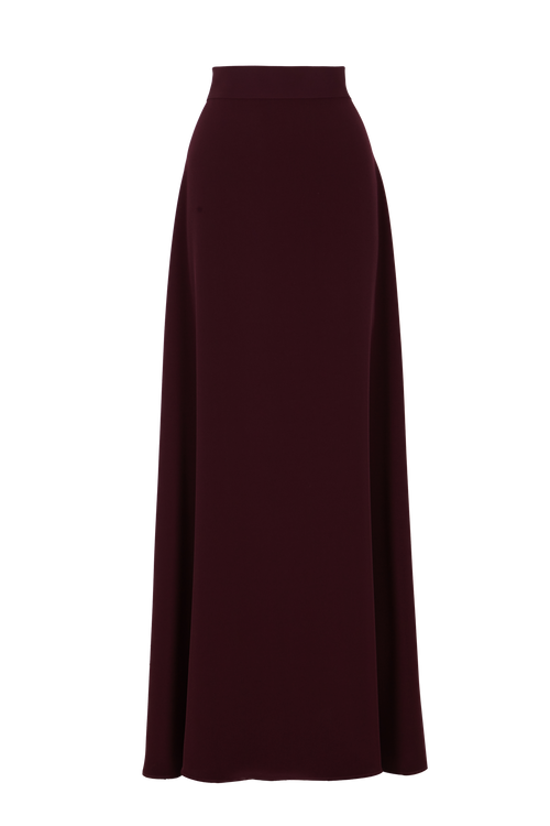 Tatiana Bordeaux Skirt