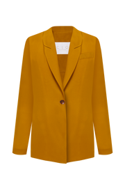 Inesa Silk Mustard Blazer