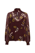 Load image into Gallery viewer, Blusa Francesca Nocturno Burdeos
