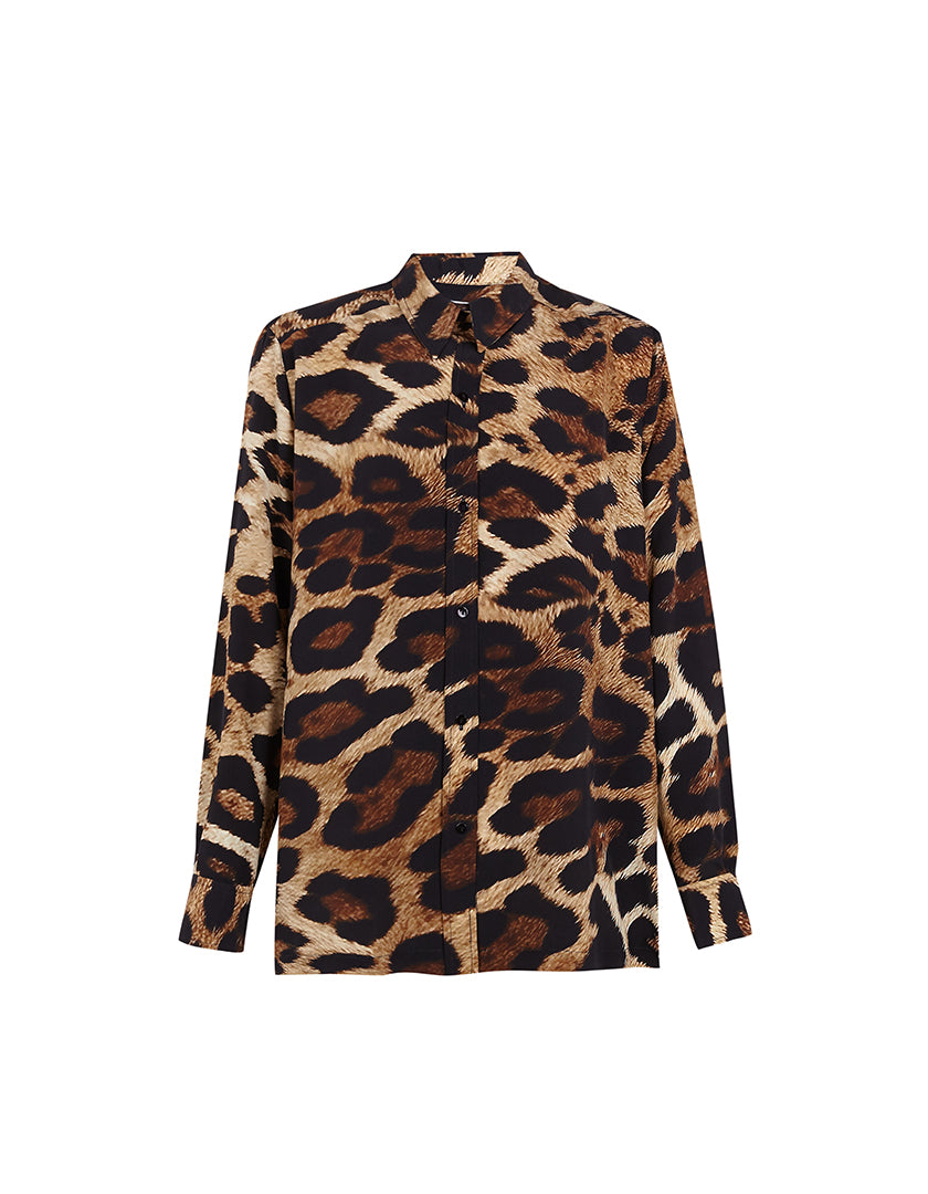 Blusa Over Leopaura