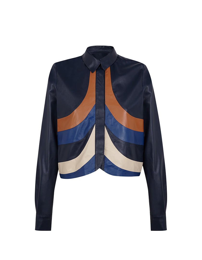 Camisa Nicola Tricolor Napa
