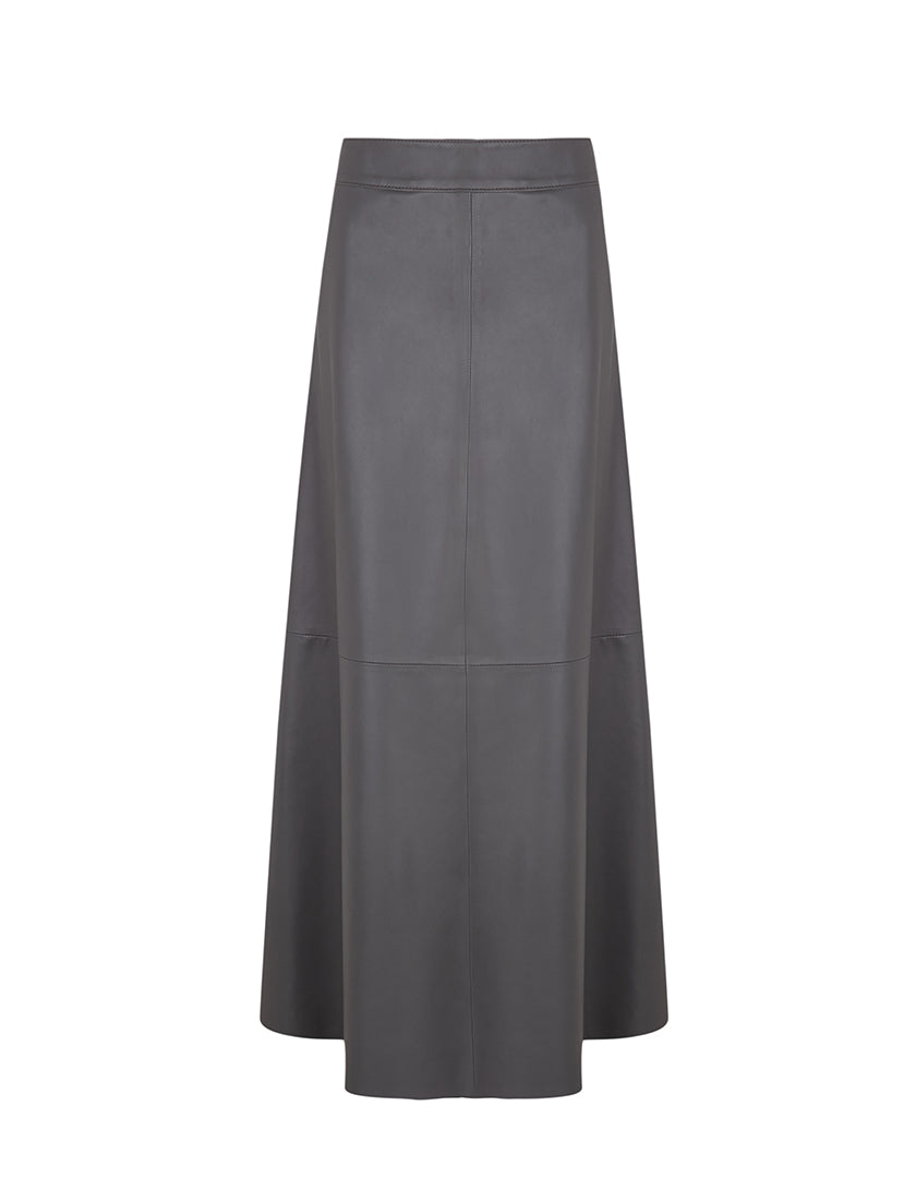 Falda Diandra Gris Napa