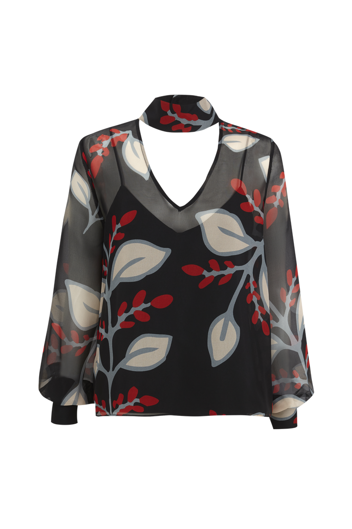 Francesca Blouse Nocturno Black