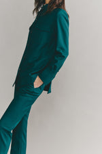 Load image into Gallery viewer, Blazer Rose-Petroleum Green
