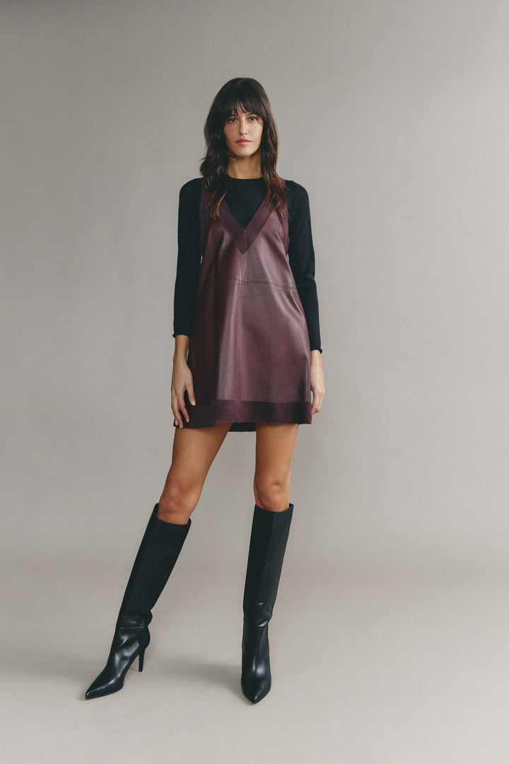 Vestido Sara Burdeos
