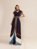 Load image into Gallery viewer, Vestido Isabella Tramablue
