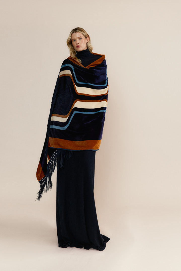 Chal Velvet Tramablue
