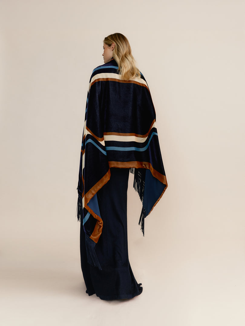 Chal Velvet Tramablue
