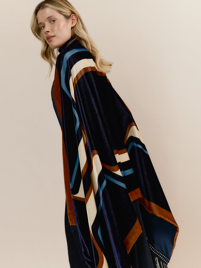 Chal Velvet Tramablue