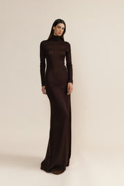 Vestido Casimira Choco