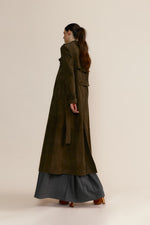 Cargar imagen en el visor de la Galería, Trench Sara Verde Oliva
