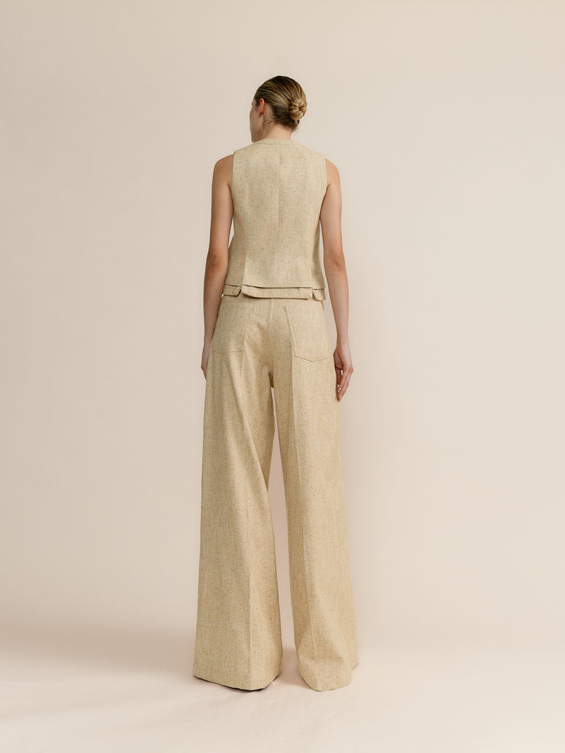 Chaleco Bianca Amarillo Anis Arcade