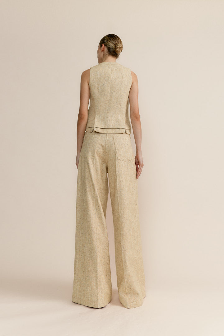 Chaleco Bianca Amarillo Anis Arcade