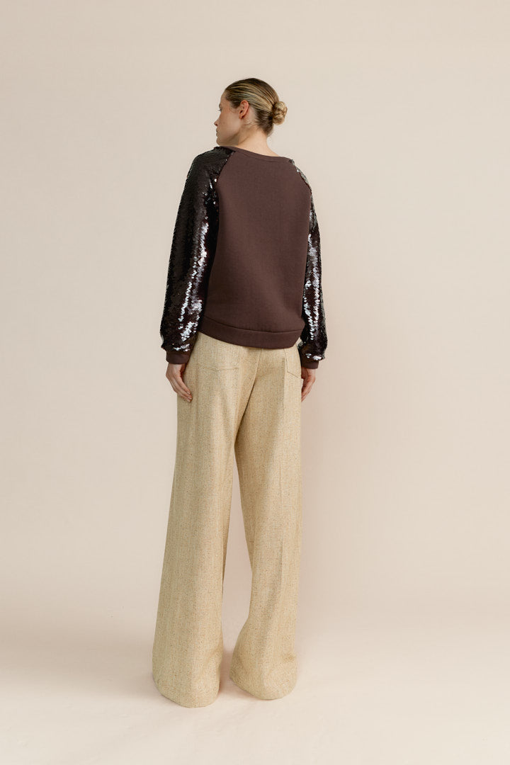 Sudadera Grace Burdeos