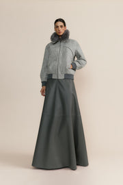 Bomber Kate Gris Anis Arcade