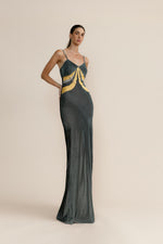 Load image into Gallery viewer, Vestido Danielle Anis Arcade
