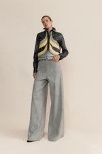 Load image into Gallery viewer, Camisa Nicola Tricolor Anis Arcade
