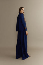 Dina Jacket with Leather Detail