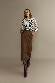Kate Skirt Suede