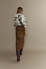 Kate Skirt Suede
