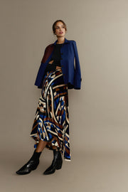 Dina Jacket with Leather Detail