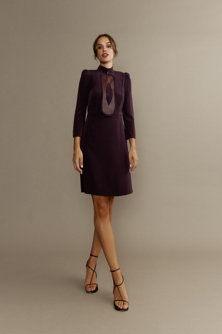 Vestido Marisia Burdeos