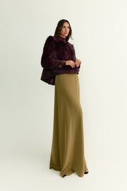 Chaqueta Philippa Burdeos