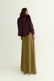 Chaqueta Philippa Burdeos