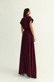 Falda Tatiana Burdeos