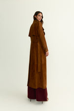 Cargar imagen en el visor de la Galería, Trench Sara Camel

