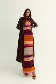 Trench Rose Napa Burdeos