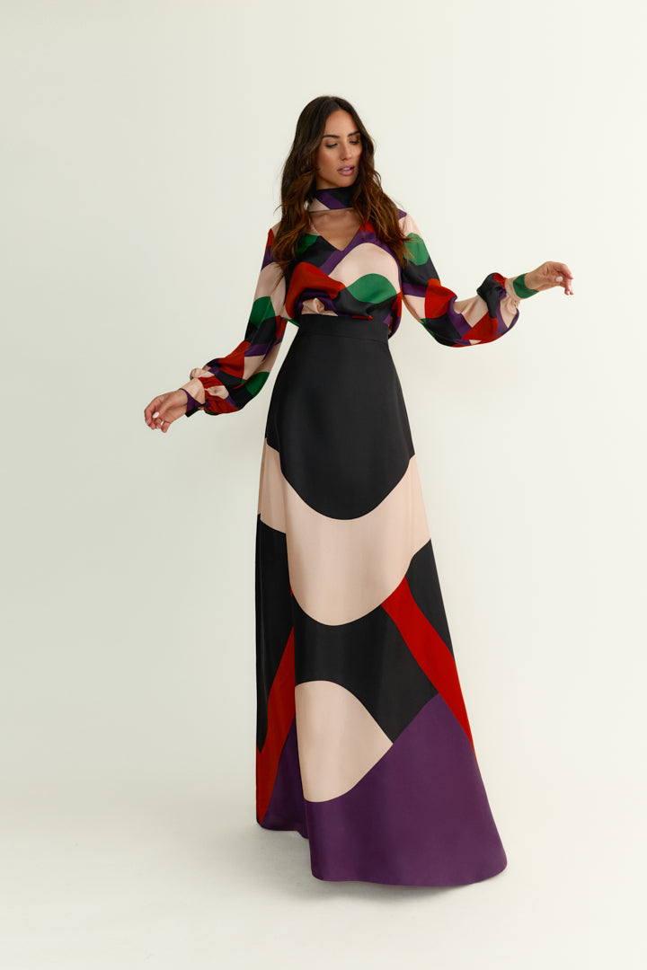 Blusa Lily Serpentine