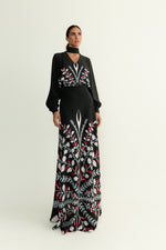 Load image into Gallery viewer, Diandra Skirt Bouquet Black
