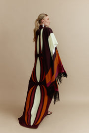 Constellations Shawl XL Brown