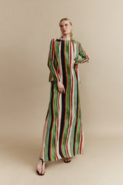 Lauren Orange Stripe Blazer